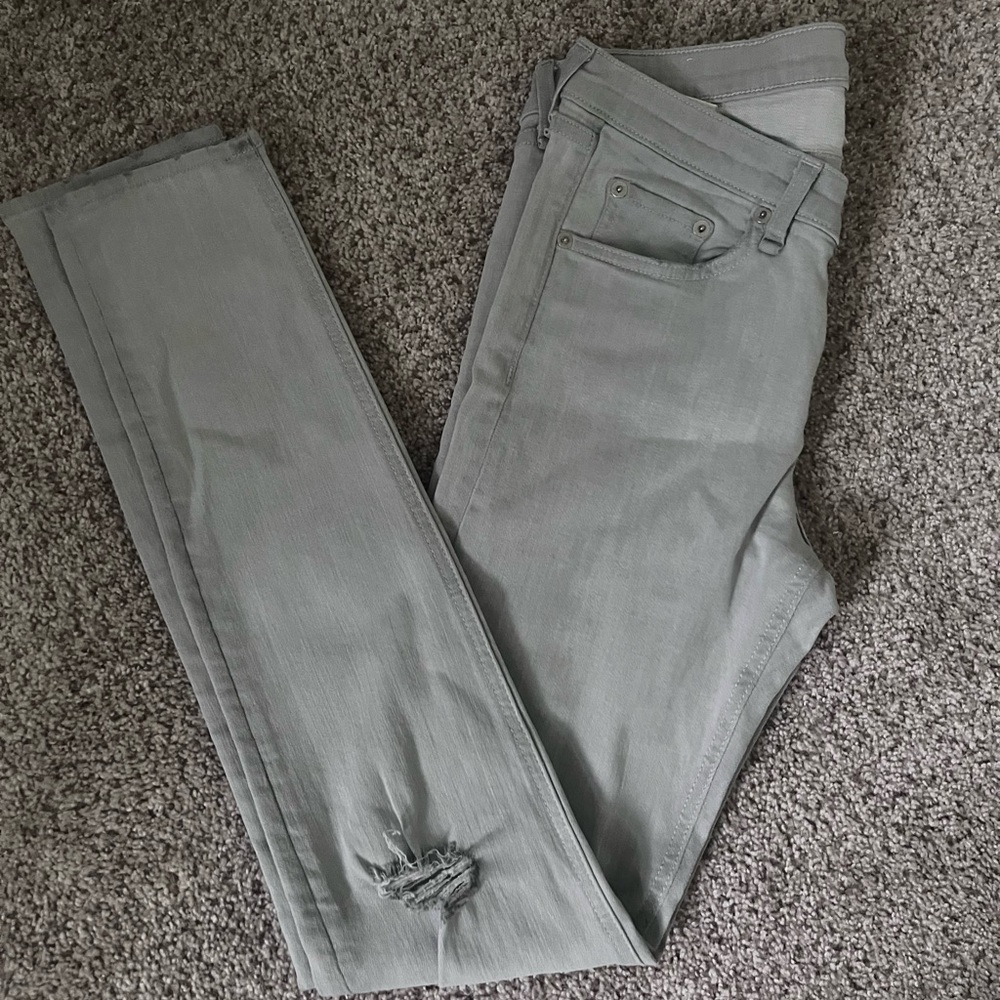 rag & bone Grey Skinny Jeans